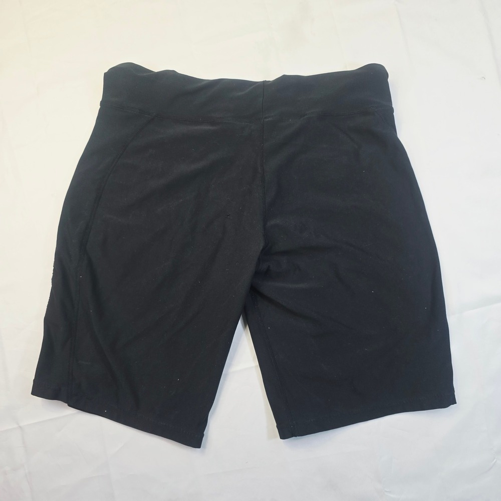 Nike Women's Size Large Bike Shorts Black Athletic Compression Activewear P20 - Picture 11 of 11